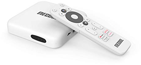 MECOOL KM2 Android 10.0 TV Box Netflix 4K ATV Décodeur Amlogic S905X2 Lecteur multimédia en Streaming Widevine L1 TVBOX avec télécommande vocale