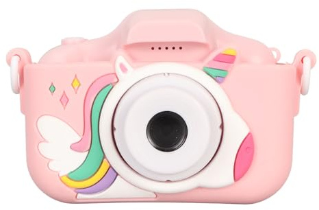 Kinderkamera Spielzeug für Jungen und Mädchen Im Alter von 3 Bis 8 Jahren, 40 MP 1080P Dual Kamera Vorne und Hinten, 2 Zoll IPS Bildschirm, Foto Video Digital Selfie Kamera