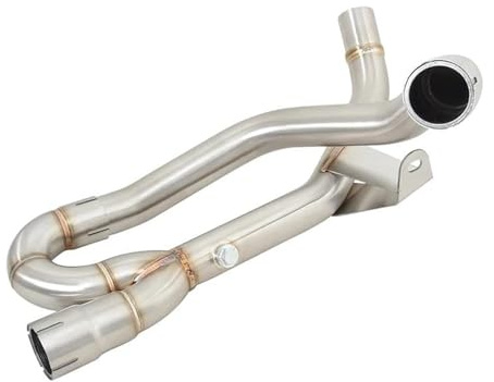 Tubos Escape Moto para Suz&uki SV 650 SV650 X 2016-2023 Slip On Tubo Medio Modificado Conectar Silenciador Escape Motocicleta Silenciadores Finales Sistema Escape