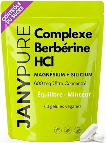 Glucosa Manager Berberina Complejo 600mg Phytosoma Stop Azúcar Fringales Regula Apetito Metabolismo Energía 60 Cápsulas Veganas Sin Gluten Magnesio Silicio Pérdida de Peso Cura 1 mes Alta Absorción