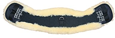 Euroriding GmbH & Co.KG Mondgurt Lammfell Schwarz - 60