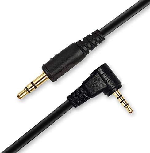 PHOLSY 3,5 mm L1 Cable Disparador para Panasonic G1 G2 G3 G5 G6 G7 G10 G70 Gf1 GH2 GH3 GH4 GX7 L1 L10 LC-1 FZ20 FZ20K FZ20S FZ30 FZ30K FZ50 FZ50K FZ50S FZ100 FZ2000 con Pixel TW283