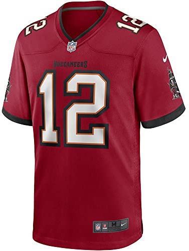 Nike Herren Tom Brady Tampa Bay Buccaneers American Football Trikot rot M