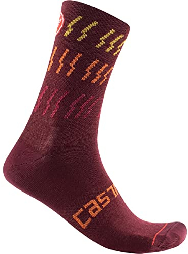 Castelli 4522534 MID WINTER 18 SOCK Socks Unisex BORDEAUX L/X