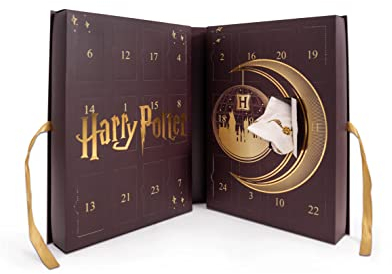 HARRY POTTER ® | Original Adventskalender | 24 Paar Socken Für Damen | Weihnachtskalender Mit Füßlingen + Langen Socken | Größe 35-41 | OEKO-TEX ®