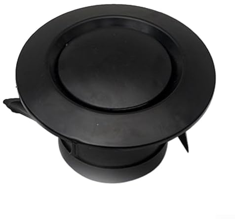 Copertura per bocchetta dell'aria con funzioni regolabili per uso interno e riduzione del rumore (100 mm)