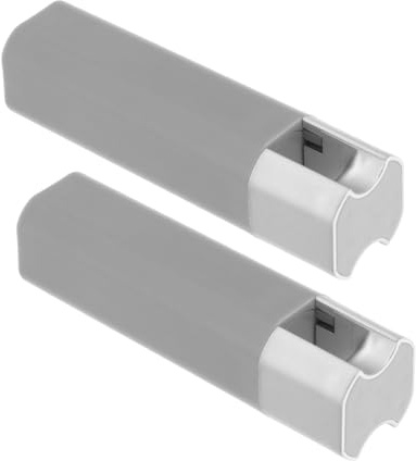 WEKAMOS 2pezzi Pomello per Cordino per Veneziane in Accessori per Persiane estremità Tiraggio per Cordini per Tende Pesi per Cordini Caduta Maniglie per Tende per Finestre