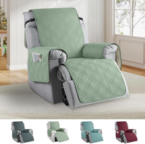 bechoanigel Sesselschoner für Relaxsessel,Sesselüberwurf mit Armlehne,Sesselauflage,Armlehnenbezüge,Anti-Rutsch Fernsehsessel Schonbezug Sofa,Sesselbezug für Haustieren Hund