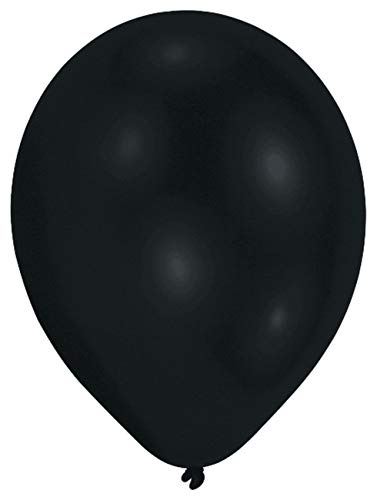 Amscan 9904922 25 - Globos de látex, color negro , color/modelo surtido