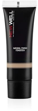 NEWWELL Matte Foundation I Langanhaltend Glatten Teint I Hohe Deckkraft I Leichte Textur I Wasserabweisend I LSF 30 I Perfekte Abdeckung für Ein Makelloses Finish