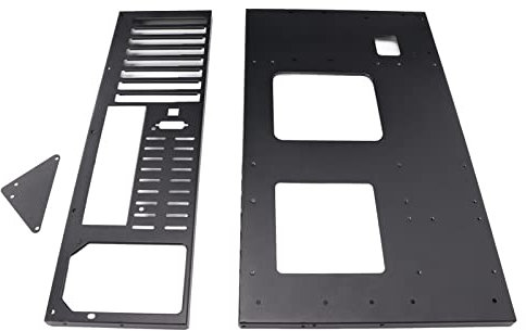 Caja de PC Abierta, Caja de PC Al Aire Libre Dentro de 305x245 Mm Diseño de Disipación de Calor del Cuerpo Bastidor de Caja de Máquina Minera de Chasis Abierto para Placas Base