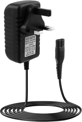 5.5V Charger for Karcher Window Vac Cleaner WV50, WV1, WV1 Plus, WV2, WV2 Plus, WV5, WV5 Premium,WV70, WV55, WV60, WV75, WV75 Plus WV Classic Window Vacuum Cleaner Power Adapter Charging Cable
