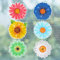 JSRQT 6 Paia Magneti Porte a Schermo Decorativi di Fiori,Flessibile Magneti per Porta Zanzariera,Doppia Faccia Schermo Protezione Magnetica Per Proteggere e Animali Domestici