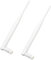 2-Pack External WiFi Antenna Dual Band 2.4GHz 5GHz 5.8GHz 6dBi SMA Male Aerial Replacement Router Range Extender Gateway Wireless Mini PCI Express PCIE Network Card USB Adapter