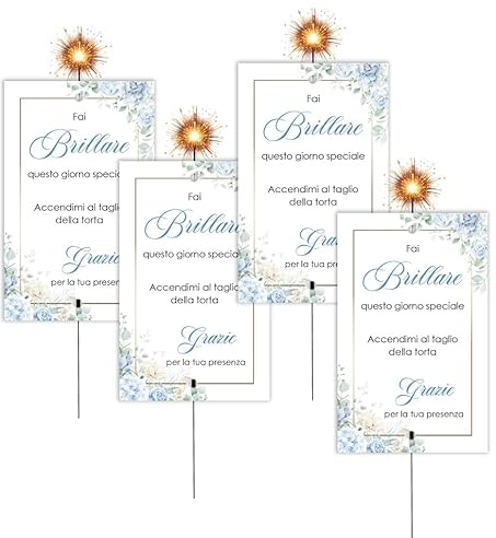 CORMAR Etichette per Stelline Scintillanti Matrimonio – 75 Pezzi, Cartoncino di Alta Qualità, Biglietti Decorativi per Scintille Luminose, Accessori Eleganti per Cerimonie e Feste (8)
