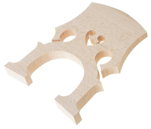 Puente de transmisión de sonido de cello hecho a mano, estructura de madera, accesorios de reparación de violonchelo, puente de madera, adecuado profesional