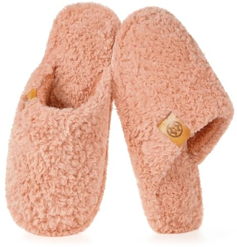 Dokela Pantofole Donna Uomo in Memory Foam Ciabatte Casa Invernali Calde | Pelliccia sintetica, Antiscivolo, Leggero, Comodo, Chiuso