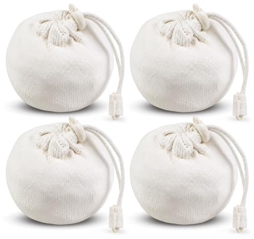 JBLJDWD 4PCS Climbing Chalk, Gym Chalk, Supply for Rock Climbing and Bouldering, Chalk Bag with 56g Chalk Units for Indoor and Outdoor Use on Routes