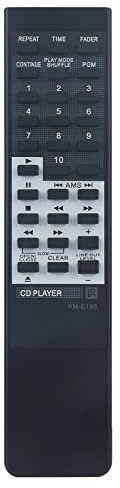 VINABTY RM-E195 Replacement Remote Control fit for Sony CD Audio Disc DVD Recorder 228ESD 227ESD CDP-X33 CDP-950 CDP-790 CDP227 CDP228 CDP333 CDP497 CD750 CDP-497 CD222 CDP-590