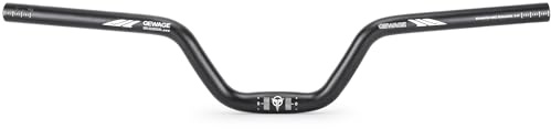 GEWAGE 25.4mm Bicycle Handlebar - 30mm, 50mm, 70mm, 90mm, 120mm Riser Handlebar - 620mm Mountain Bike Bicycle Handlebar Made of Aluminium Alloy