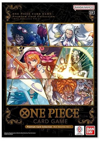 One Piece Card Game Box: Premium Card Collection – Best Selection Vol. 1