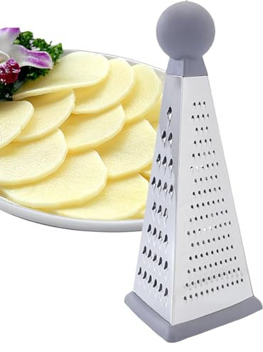 Râpe Alimentaire, Râpes pour Cuisine | Porte-Râpe à Fromage Portable Container,Râpe de Cuisine Polyvalente, Destructeur de Fromage Triangle pour Trancher, Hacher