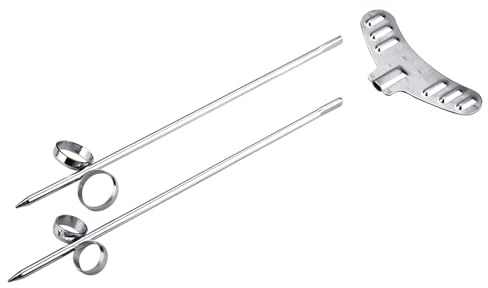 MAJATOU 2 Pezzi/Set di Affettatrici a Spirale per Patate, Verdure in Acciaio Inox, Taglierina Manuale a Spirale per Patate, Carote, Cetrioli, Frutta e Verdura Spiralizzante