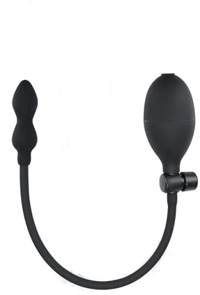 BFLaiCai Plug Anale Gonfiabile Con Pompa Regolabile Ano Vagina Espansione Stimolazione Dildo Tunnel Giocattolo Sessuale Estremo Per Donne Uomini