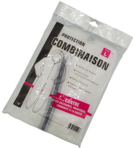 SAVY Combinaison de peintre taille L, Blanc