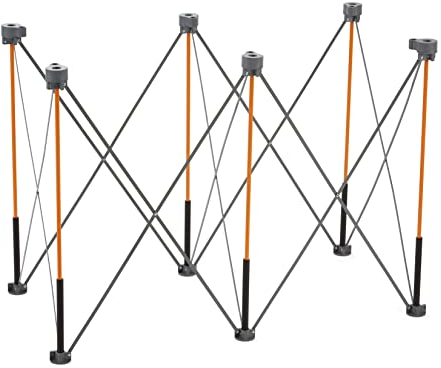 BORA Centipede CT6 - Soporte de Trabajo Plegable portátil de 36 Pulgadas de Alto con Correa de Transporte, Banco de Trabajo Plegable, Mesa de construcción, Soporte, Caballete, 2 pies x 4 pies, Altura