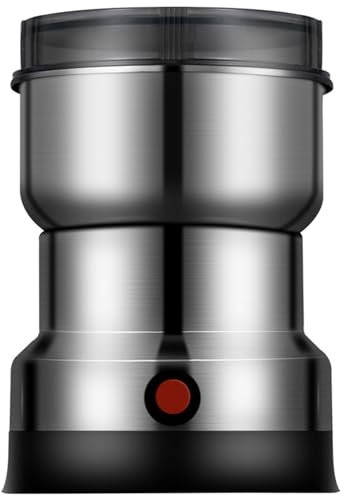 SuanQ Molinillo de Café EléCtrico para el Hogar Licuadora de Frijoles Nueces Molinillo de Granos, MáQuina de Cocina de Café Multifuncional, Enchufe de la UE