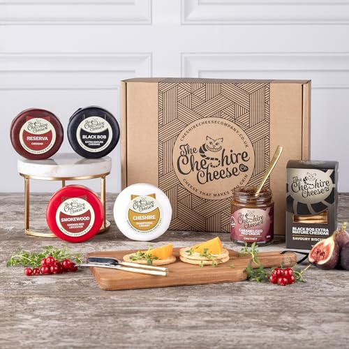 Cheese and Chutney Feast Gift Box | Cheese, Biscuit & Chutney Selection | The Cheshire Cheese Company