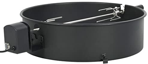 Kit para barbacoa al espetón 57 cm negro (6,32 kg) - Casa y jardín