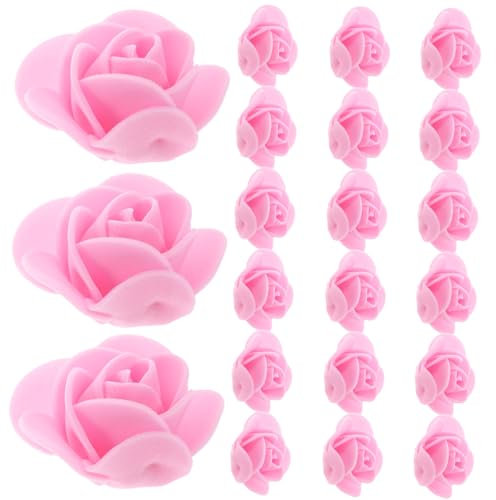 Cabilock 50stücke Mini-kunstrose Aus Schaumstoff Für DIY Handwerk Party Dekoration Hochzeitsdekoration Blumenarrangements Simulation Leicht Und Langlebig