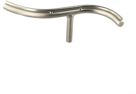 Gebogene Drehmaschine Werkzeugablage für Holzbearbeitung, 30,5 cm spezielles Design, Edelstahlhalter für 16 mm Werkzeuge