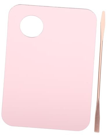Ipetboom Crylic Makeup Mixing Tray Set Spatula Foundation Palette for Nail Polish Pigments