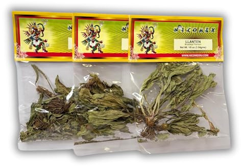 Nicomex - Llanten - Broadleaf plantain Tea. 100% Natural. Herbal Tea. ⅛ oz each bag (3.54gr), pack of 3 bags.