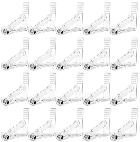 Genérico Sujetamanteles,Juego De 20 Pinzas para Manteles | Función Antiviento para Camping Restaurante Cena Interior Exterior | Exterior Cumpleaños Navidad Familiar Fiesta Boda