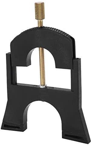 Herramienta Ajustable para Puente de Cello 1/4-4/4, Elevador de Cuerdas, Plástico Negro - Ajuste Seguro, Fácil de Usar y Portátil, Ideal para Reparación y Mantenimiento