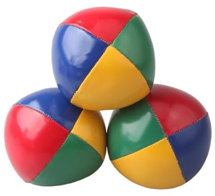ICDKOYK Palline da giocoliere Professionali Acrobazie Set di Palline da Gioco Palle giocoliere Facili e durevoli Sessioni di Allenamento Set per Bambini Principianti Allenamento