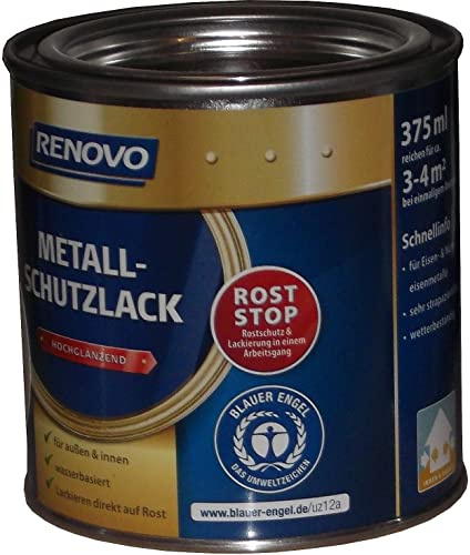 Metallschutzlack RAL 7001 375 ml Silbergrau Renovo