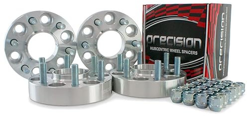 2 Pairs of 30mm Bolt-On Wheel Spacers for Nissan Navara (D40) PN.SFP-4PHS16111