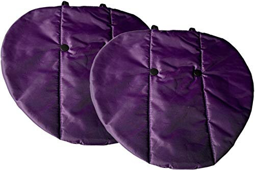 LoveNCreatures – Diva Edition – Hühner-Satteljacke (2 Schürzen), Hühnerbedarf mit Geflügelfederschutz, Sicherheitspolster und Pickschutzweste, mittelgroße/große Rassen