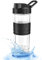 ROVLAK Smoothie Flasche 570 ml Wasserflasche Portable Sportflasche Auslaufsicher Tritan Trinkflasche Smoothie BPA Frei Outdoor Travel Flasche für Erwachsene & Kinder