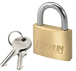 Master Lock Magnum Padlock 30mm Solid Brass with Keys