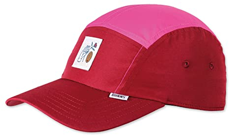 Djinns - Flo 2022 (All red) - 5 Panel Curved Cap Baseballcap Hat Kappe Mütze Caps
