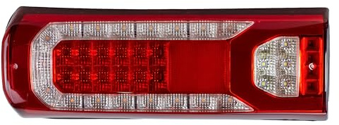 LONGLING Bakljus vänster full LED bakljus 24 V bakljus för Mercedes Actros Arocs Antos Atego lastbil Mp4 Mp5