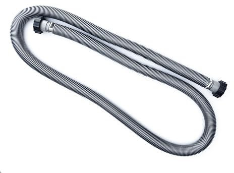 Depuro Sicuro Tubo Flessibile con biossido di titanio, passaggio totale 2,7 Metri x 38 mm per Pompe Filtri a Sabbia Universale per Bestway 58368 e Intex. Resistenza al calore, al cloro, al sole