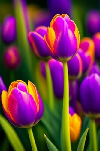 Tulip Bulbs for Planting Now UK Strong Plants That Grow Well Mix Golden Jade Carving Feels Perfect UK Now Simple Planting Perennial