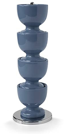 Zeal G277K Set of Egg Cups, Melamine, Provence Blue